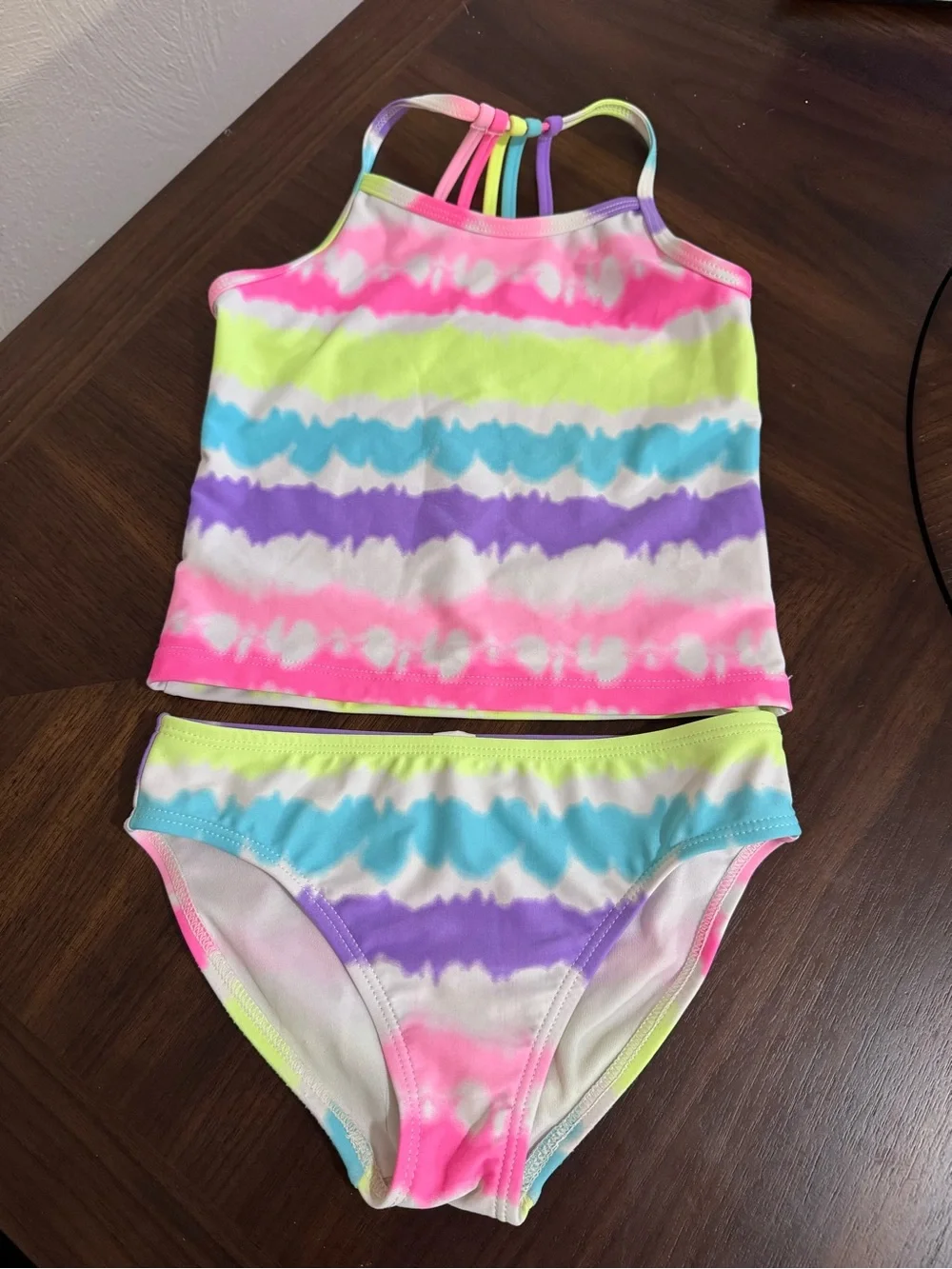 Children’s Place Girl’s Tie-dye Tankini Size 5/6